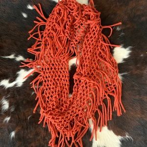 Orange scarf